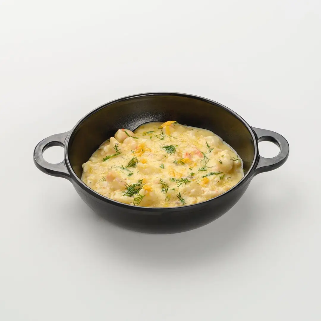 Shrimps Thermidor